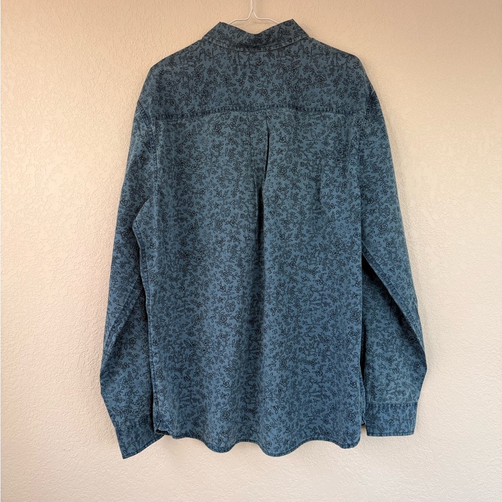 Mossimo Pattern Jean Button Down - image 8